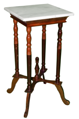 Picture of Marble Top End Table