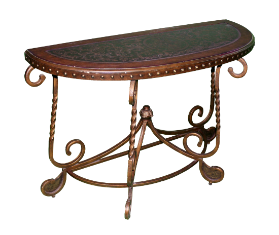 Picture of Semi-circle Console Table