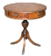 Picture of Brown Circle Pedestal Table