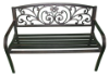 Picture of Black Scrollwork Bench