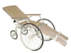 Picture of Beige Antique Wheelchair