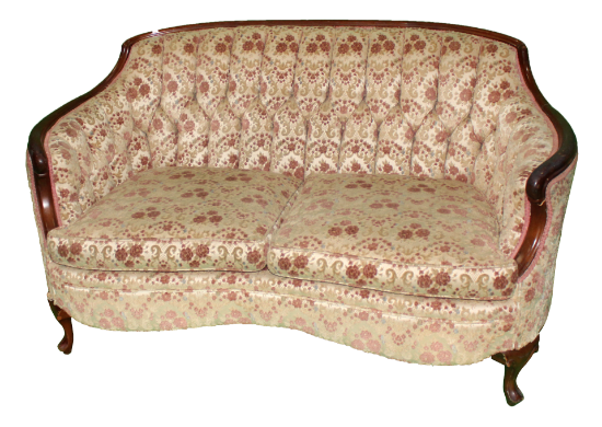 Picture of Vintage Floral Loveseat