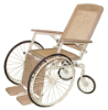 Picture of Beige Antique Wheelchair