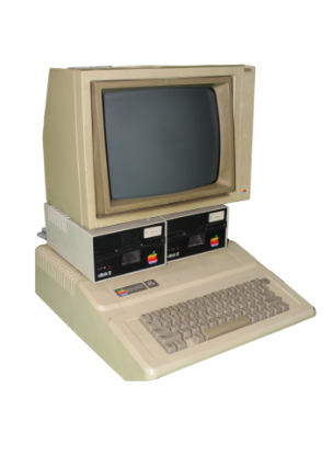 Picture of Apple IIe Computer Set