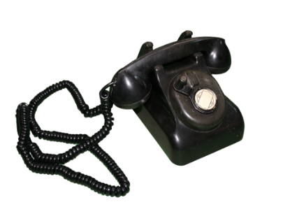 Picture of Hand Crank Rotary Telephone