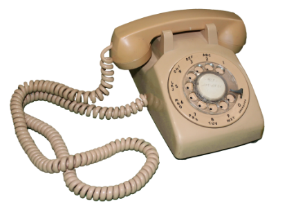 Picture of Rotary Desk Telephone