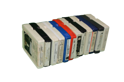 Picture of 8 Track Tapes