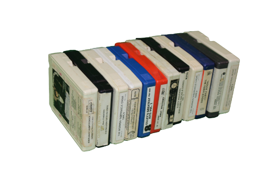 Picture of 8 Track Tapes