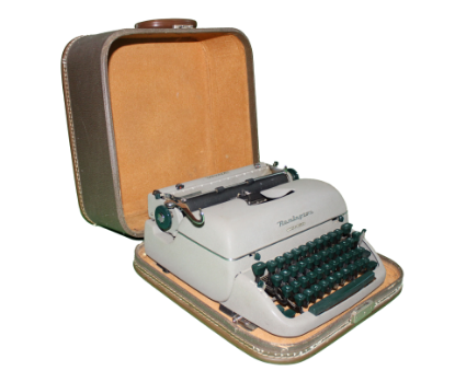 Picture of 50's Remington Typewriter & Case