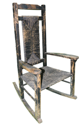 Picture of Distressed Rocking Chair