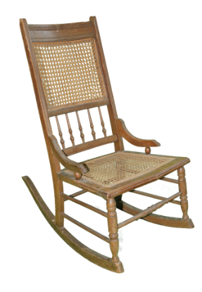 Picture of Distressed Rocking Chair