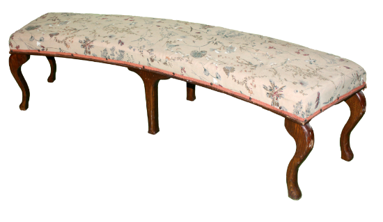 Picture of Curved Backless Bench