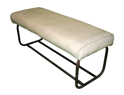 Picture of White Vinyl Bench (Large)