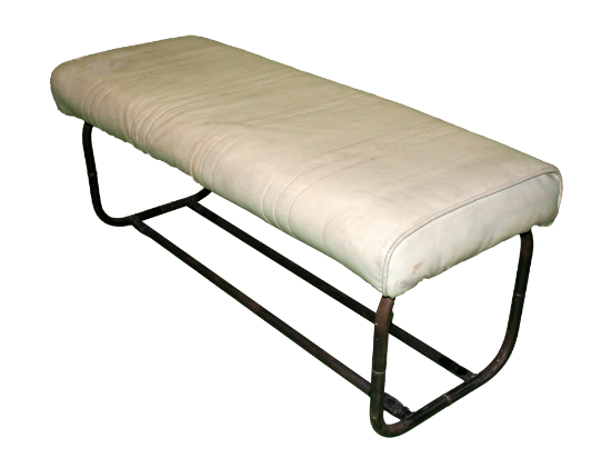 Picture of White Vinyl Bench (Large)