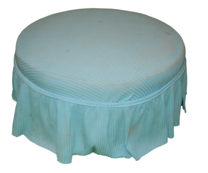 Picture of Baby Blue Ottoman