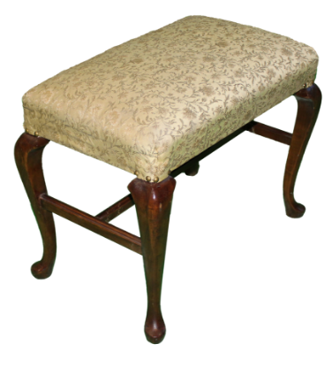 Picture of Gold Brocade Bench
