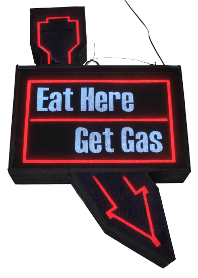 Picture of Gas Sation Sign