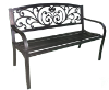 Picture of Black Scrollwork Bench