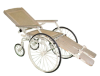 Picture of Beige Antique Wheelchair